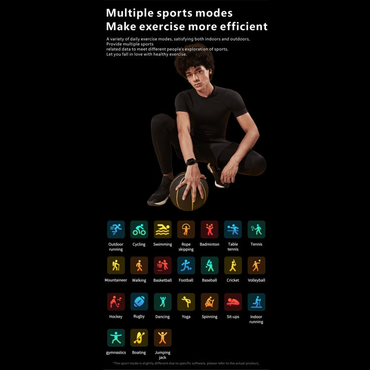 Q9 Pro 1.7 inch TFT HD Screen Smart Watch, Support Body Temperature Monitoring/Heart Rate Monitoring(Orange) by bashfashion