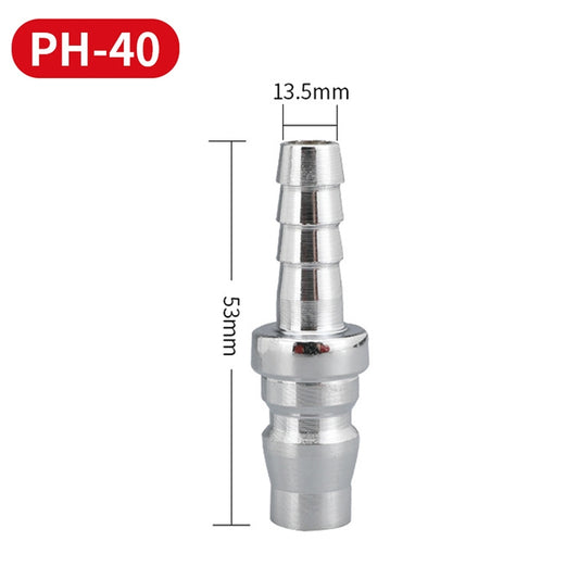 LAIZE PH-40 10pcs C-type Self-lock Air Tube Pneumatic Quick Fitting Connector by LAIZE