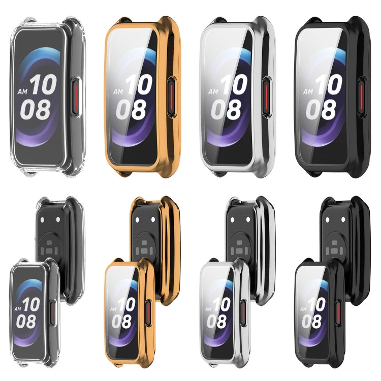 For Keep Band B5 / Band B4 Full Coverage TPU Electroplating Watch Protective Case(Black) by bashfashion