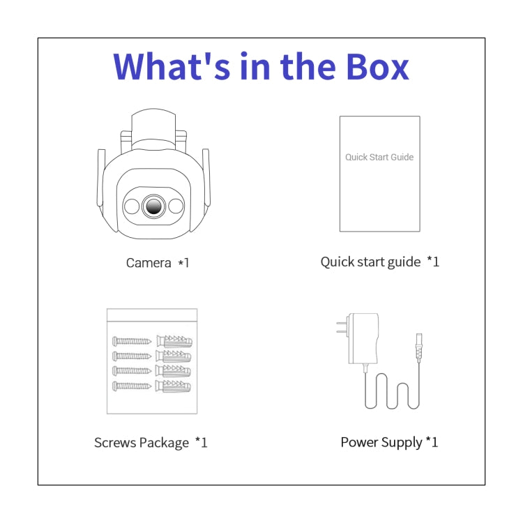 ESCAM PT304 HD 4MP Humanoid Detection Tracking WiFi Connection Sound Alarm Intelligent Night Vision H.265 Camera(AU Plug) by ESCAM