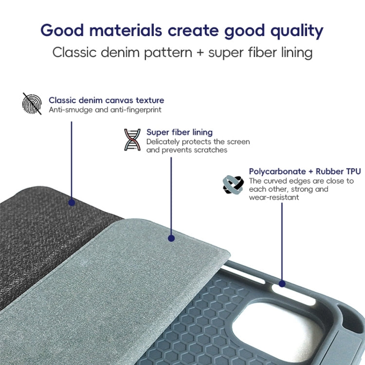 For iPad Pro 12.9 2022/2021/2020 ZGA Tri-Fold Voltage Smart Leather Tablet Case(Grey) by ZGA