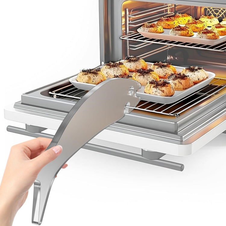 Acrylic Fish Shaped Oven Push Pull Rack Baking Push Pull Tool(Transparent) by bashfashion