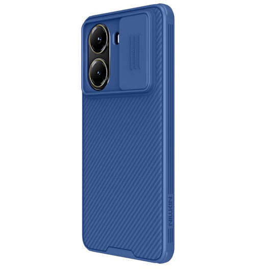 For Xiaomi Poco X7 Pro NILLKIN CamShield Pro PC Phone Case(Blue) by NILLKIN