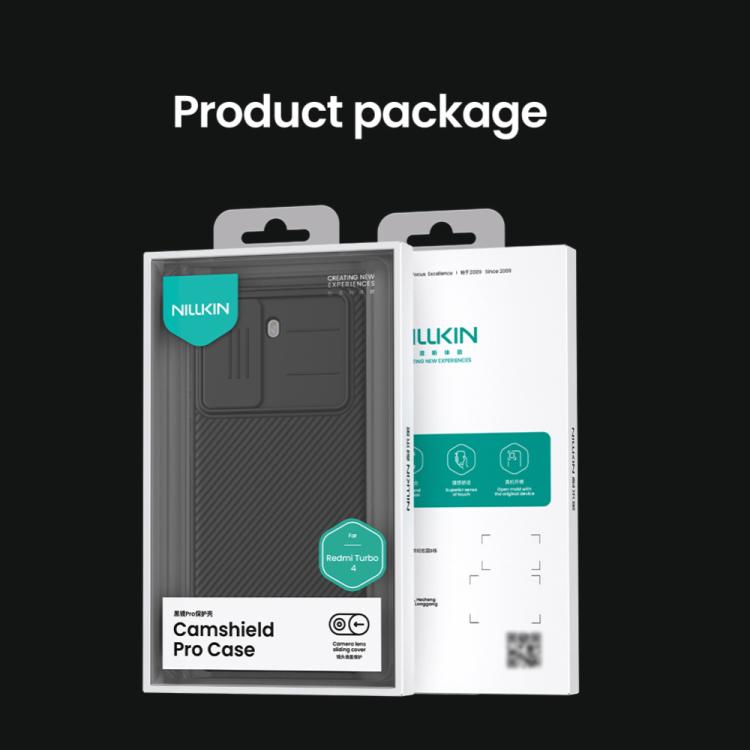 For Redmi Turbo 4 NILLKIN CamShield Pro PC Phone Case(Blue) by NILLKIN