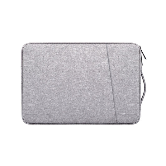 ND01D Felt Sleeve Protective Case Carrying Bag for 14.1 inch Laptop(Grey) by bashfashion