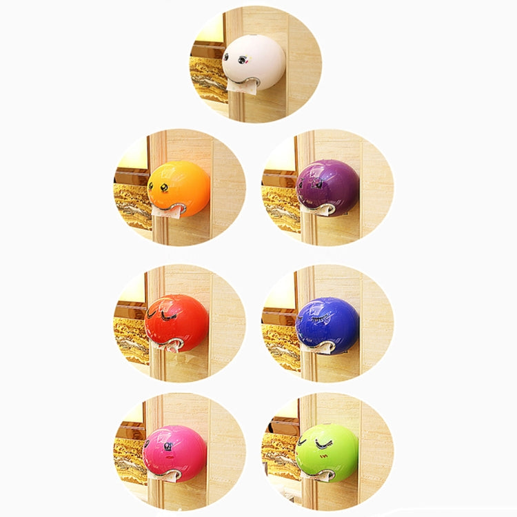 Creative Tryitgo Expressions Pattern Bathroom Waterproof Toilet Paper Tray Tissue Holder, Size: 16.5*18.5cm (Magenta) by bashfashion