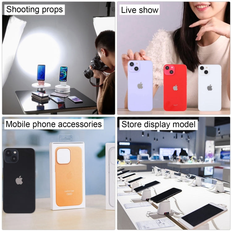 For iPhone 14 Color Screen Non-Working Fake Dummy Display Model(Starlight) by bashfashion