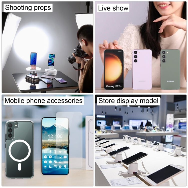 For Samsung Galaxy S23+ 5G Color Screen Non-Working Fake Dummy Display Model (White) by bashfashion