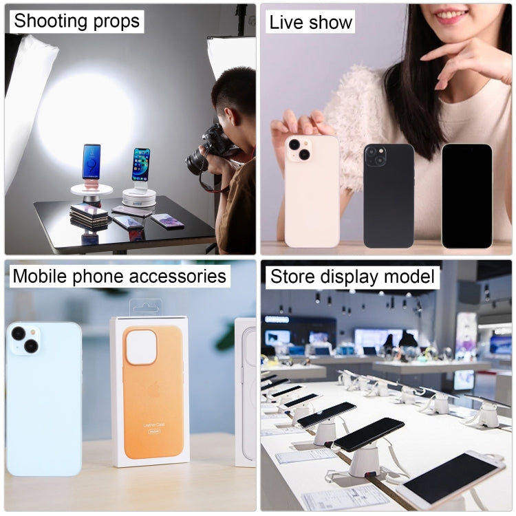 For iPhone 15 Plus Black Screen Non-Working Fake Dummy Display Model (Yellow) by bashfashion