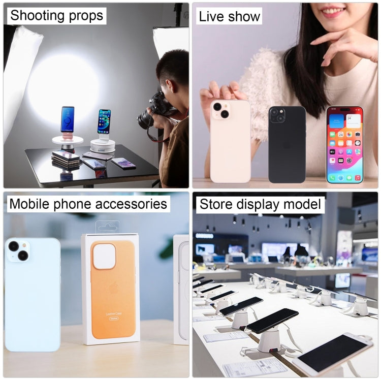 For iPhone 15 Color Screen Non-Working Fake Dummy Display Model (Yellow) by bashfashion