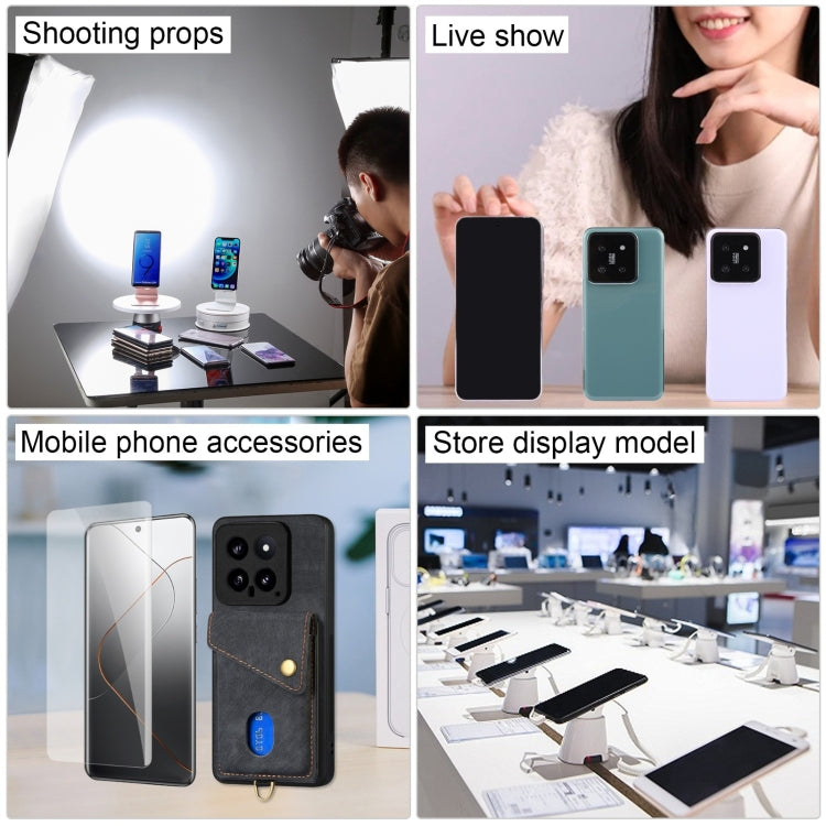 For Xiaomi 14 Pro Black Screen Non-Working Fake Dummy Display Model (Titanium Silver) by bashfashion