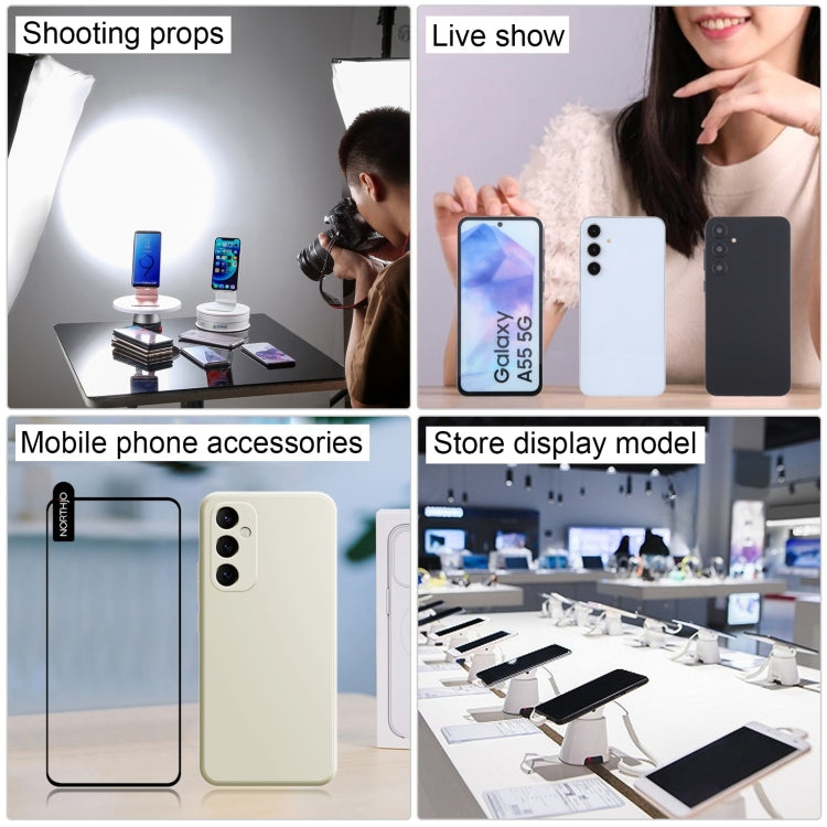 For Samsung Galaxy A55 5G Color Screen Non-Working Fake Dummy Display Model (Black) by bashfashion