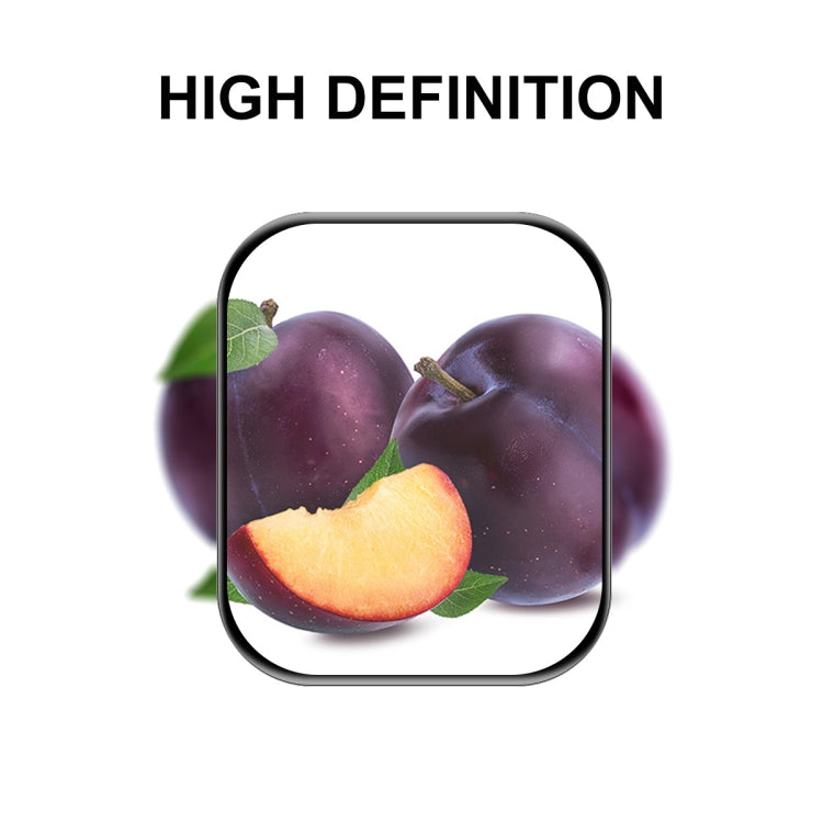 2pcs ENKAY Hat-Prince Case Friendly 3D Full Screen PET Curved Hot Bending HD Screen Protector Film For Apple Watch Series 9 / 8 / 7 41mm(Transparent) by ENKAY