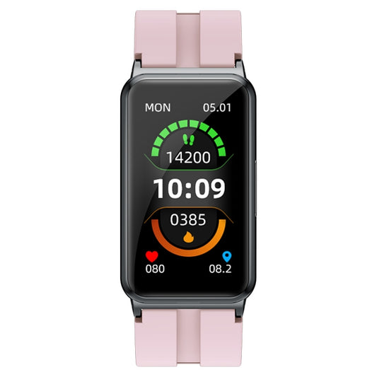 EP01 1.47 inch Color Screen Smart Watch,Support Heart Rate Monitoring/Blood Pressure Monitoring(Pink) by bashfashion