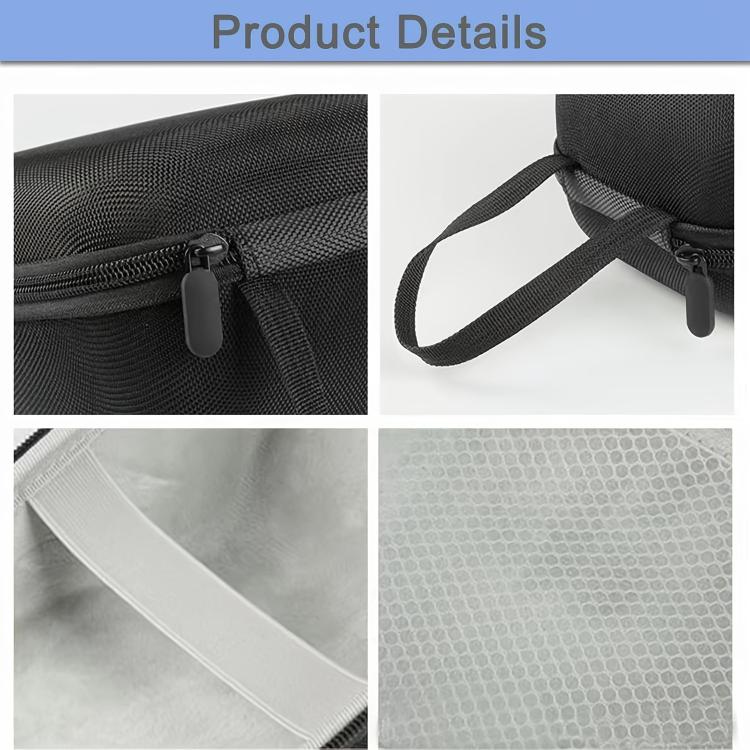 For Omron / Yuyue Portable Electronic Blood Pressure Device Storage Protective Bag, Specification:With Mesh Bag by bashfashion
