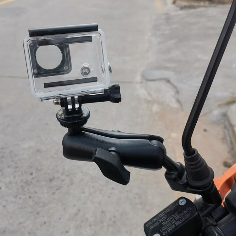Motorcycle Riding Recorder Bracket Camera Holder, Style: KZ05 + KL04 + KD01 by bashfashion