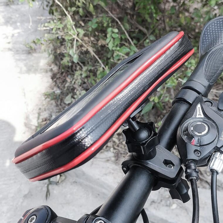 OKD Riding Mobile Phone Bag Bracket Bicycle Mobile Phone Waterproof Bracket Package L(Upgrade) by bashfashion