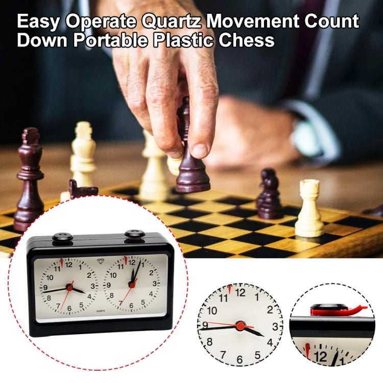 DT02 Quartz Chess Clock Chess and Go Timer by bashfashion