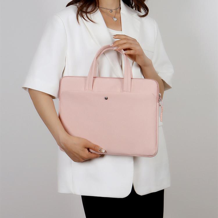 15-15.6inch Universal Laptop Bag Briefcase Multifunctional Shockproof Computer Bag, Color: Blue by bashfashion