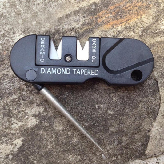 Outdoor Portable Multi-function Knife Sharpener EDC Tool by bashfashion