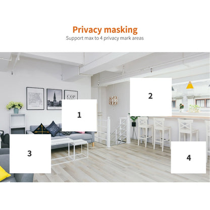 SriHome SH025 2.0 Million Pixels 1080P HD AI Auto-tracking IP Camera, Support Two Way Audio / Motion Tracking / Humanoid Detection / Night Vision / TF Card, EU Plug by SriHome