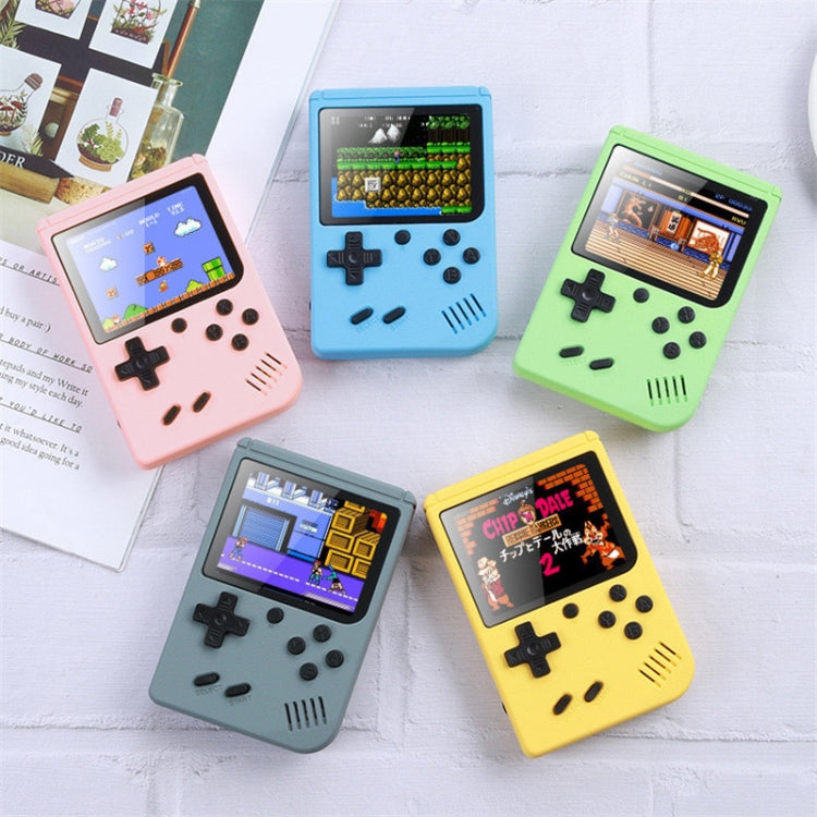 MK800 3.0 inch Macaron Mini Retro Classic Handheld Game Console for Kids Built-in 800 Games, Support AV Output (Pink) by bashfashion