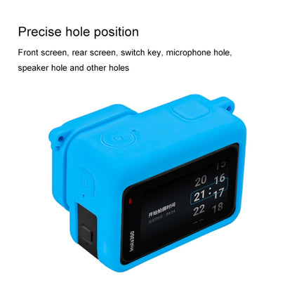 For Insta360 Ace Body Silicone Protective Case with Lens Cap (Black) by bashfashion