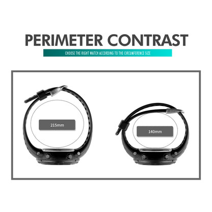 SKMEI 1773 Triplicate Round LED Dual Time Digital Display Colorful Backlight Electronic Watch(Gold White) by SKMEI