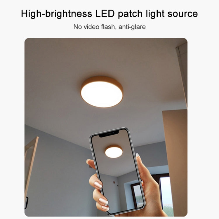 Macaron LED Round Ceiling Lamp, Stepless Dimming, Size:60cm(Green) by bashfashion