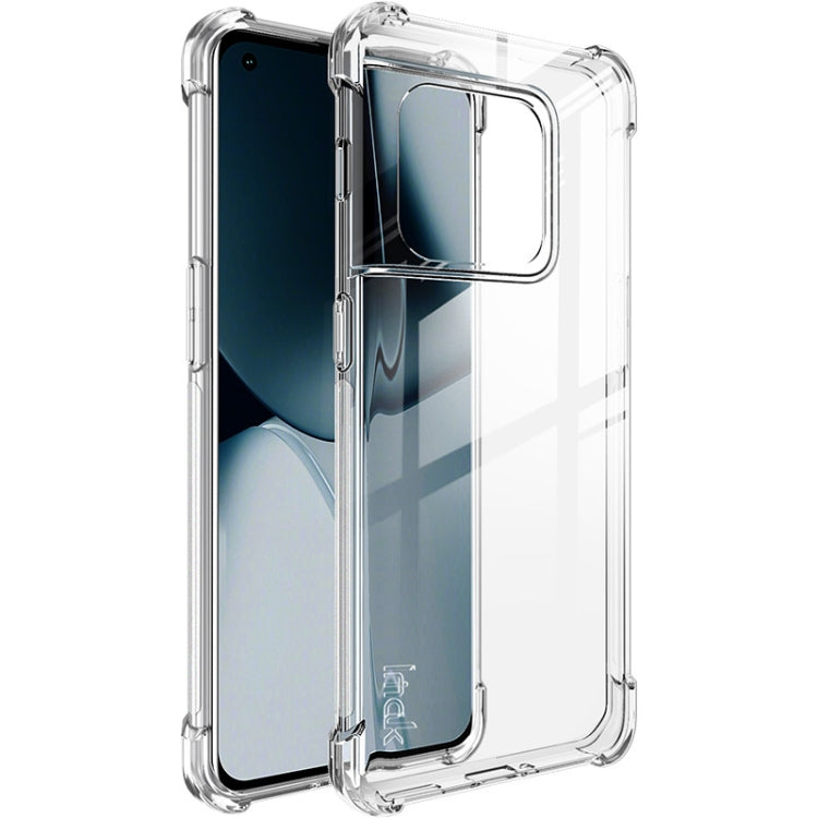 For OnePlus 10 Pro 5G imak All-inclusive Shockproof Airbag TPU Case with Screen Protector(Transparent) by imak