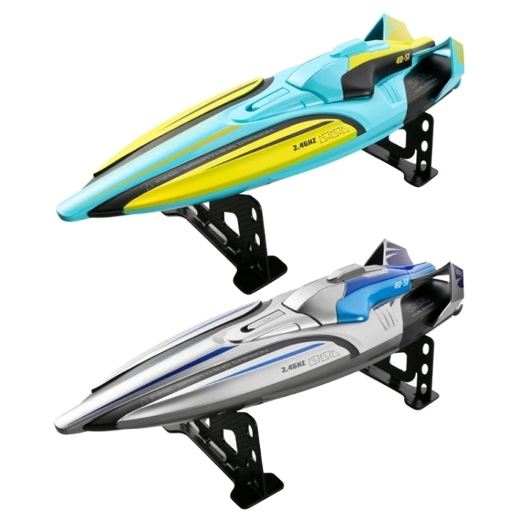 S1 2.4Ghz High-Speed Remote Control Racing Ship RC Boat(Silver) by bashfashion