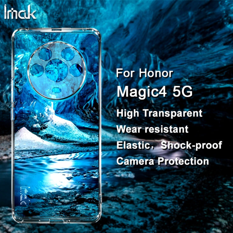 For Honor Magic4 5G IMAK UX-5 Series Transparent TPU Phone Case by imak