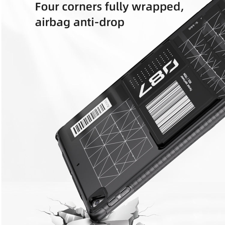 For iPad Pro 12.9 2022 / 2021 / 2020 Mutural XingTu Series Tablet Case with Holder(Red) by Mutural