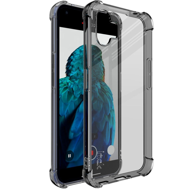 For Nothing Phone 1 5G IMAK All-inclusive Shockproof Airbag TPU Case (Transparent Black) by imak