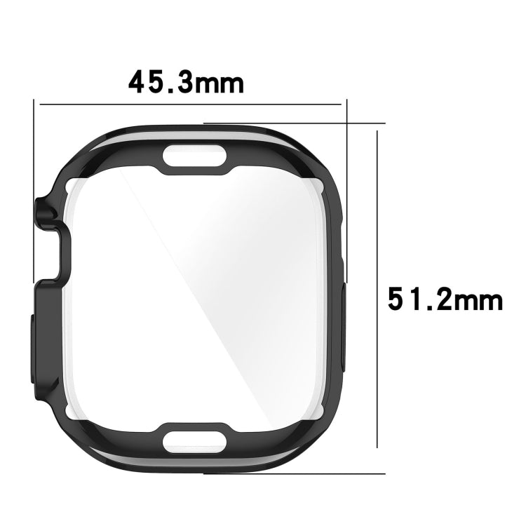 TPU All-inclusive Electroplating Protective Case For Apple Watch Ultra 1 / 2 / 3 49mm(Gold) by bashfashion