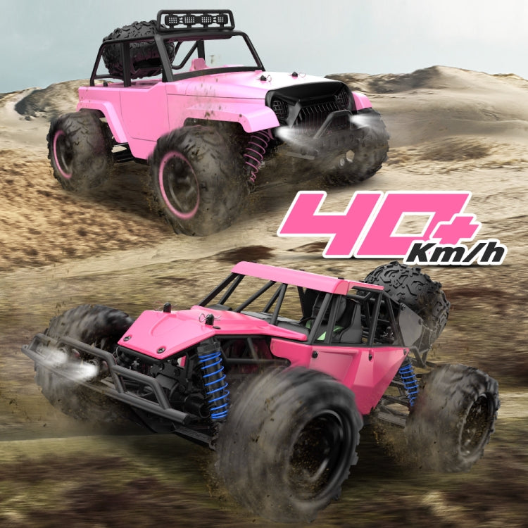 9304E 1:18 Full Scale Remote Control 4WD High Speed Car (Pink) by bashfashion