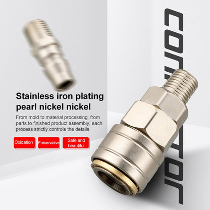 LAIZE SH-20 10pcs C-type Self-lock Pneumatic Quick Fitting Connector by LAIZE