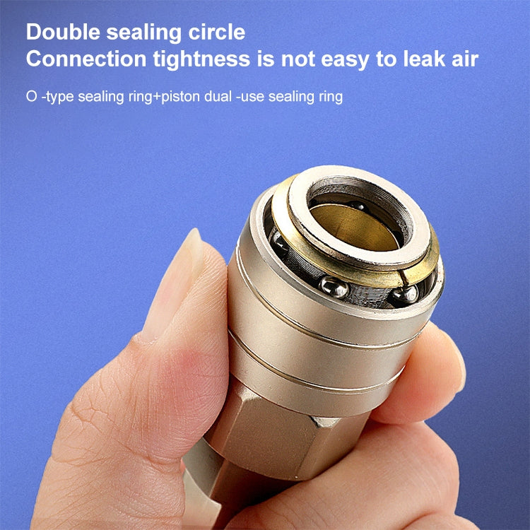 LAIZE SH-20 10pcs C-type Self-lock Pneumatic Quick Fitting Connector by LAIZE