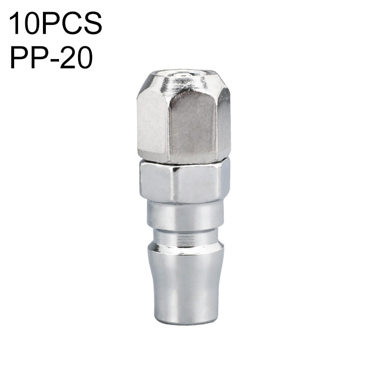 LAIZE PP-20 10pcs C-type Self-lock Air Tube Pneumatic Quick Fitting Connector by LAIZE