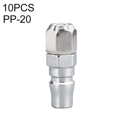 LAIZE PP-20 10pcs C-type Self-lock Air Tube Pneumatic Quick Fitting Connector by LAIZE