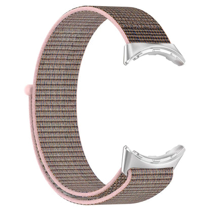 For Google Pixel Watch Metal Head Nylon Loop Watch Band(Black) by bashfashion