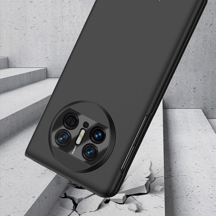 For Huawei Mate X3 GKK Peep-proof Integrated Ultra-thin Full Coverage Phone Flip Case(Gold) by GKK