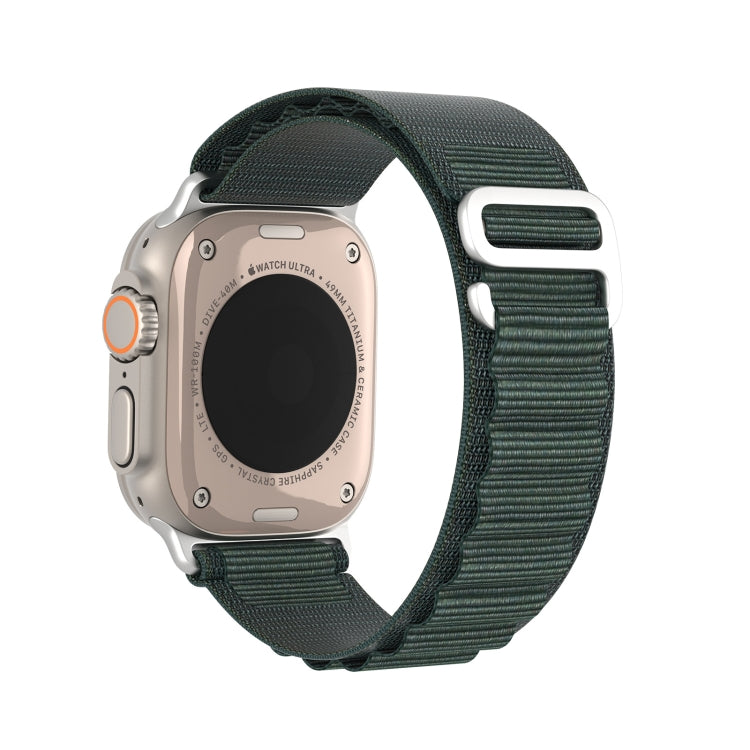 For Apple Watch Series 5 40mm DUX DUCIS GS Series Nylon Loop Watch Band(Green) by DUX DUCIS