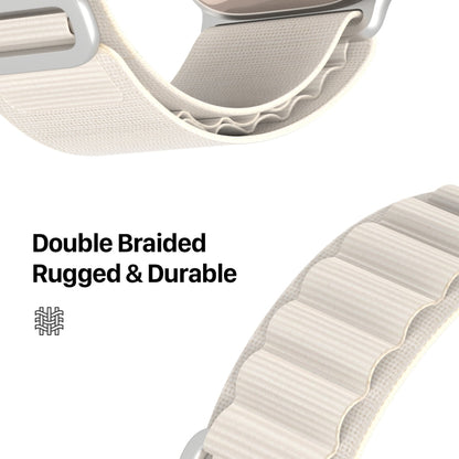 For Apple Watch Series 2 38mm DUX DUCIS GS Series Nylon Loop Watch Band(Starlight) by DUX DUCIS
