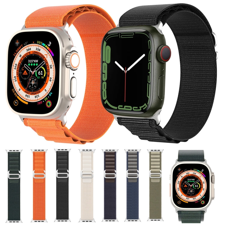 For Apple Watch Series 3 42mm DUX DUCIS GS Series Nylon Loop Watch Band(Orange) by DUX DUCIS