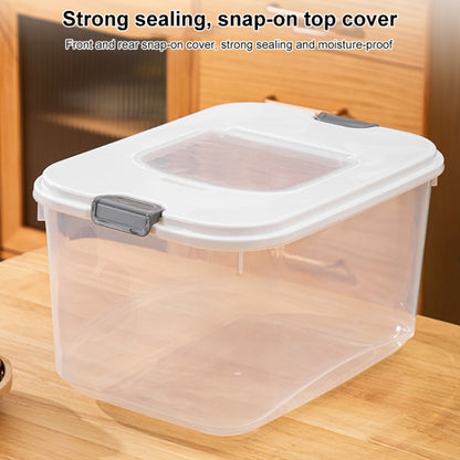 Pull-top Rice Bucket Sealed Insect-proof and Moisture-proof Food Storage Box, Random Color Delivery, Size:Large 12.5kg Capacity by bashfashion