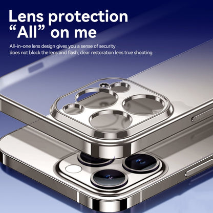 For iPhone 15 Plus SULADA Electroplating Frosted TPU Phone Case(Black) by SULADA