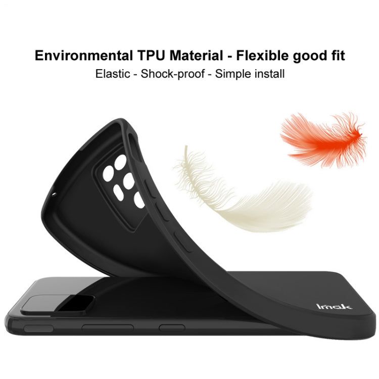 For OnePlus 12 5G imak UC-4 Series Straight Edge TPU Phone Case(White) by imak