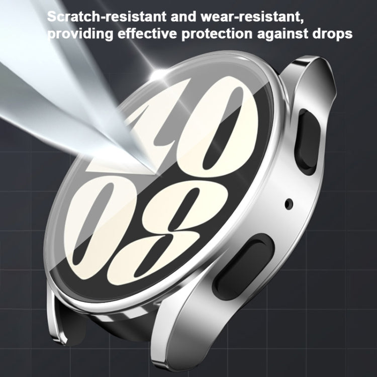 For Samsung Galaxy Watch FE 40mm Full Coverage Electroplated TPU Watch Protective Case(Rose Gold) by bashfashion