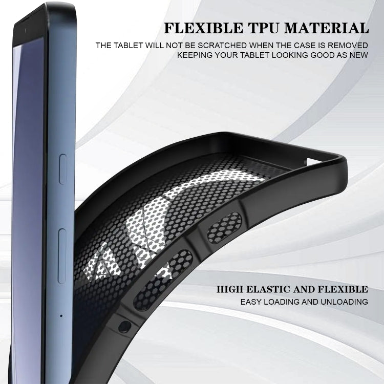 For Samsung Galaxy Tab S9+ / S9 FE+ Color Painting Pattern Smart Tablet TPU Case(Lion) by bashfashion